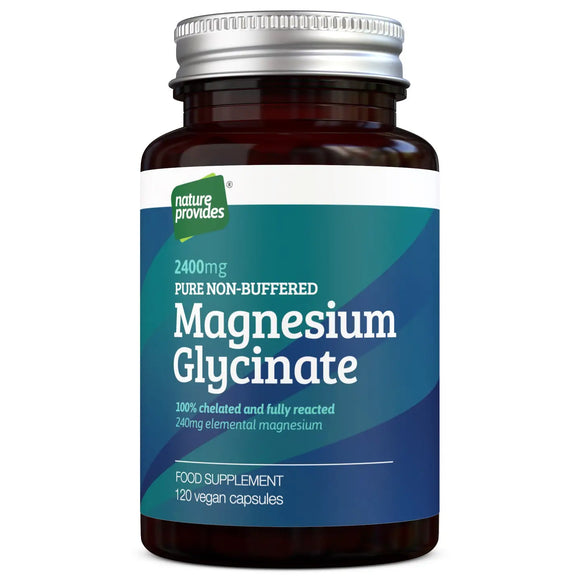 Nature Provides Magnesium  Bisglycinate. Zero Fillers