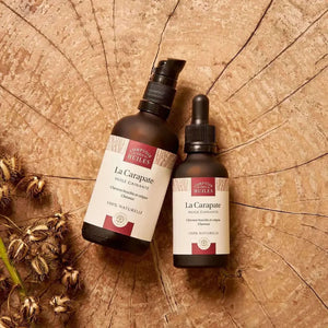 Comptoir des Huiles Carapate Huile de Ricin Noir Riche - Cheveux Secs Bouclés