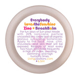 Living Libations® Everybody Loves the Sunshine Zinc Beach Balm