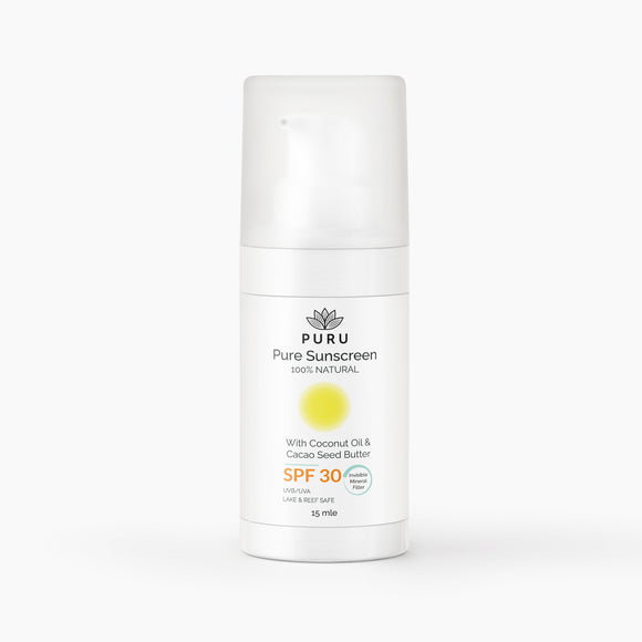 Pure Sunscreen SPF 30 - Zero White Cast (Essential Oil Free) - Travel Size