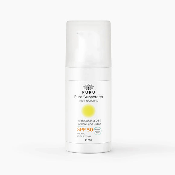 Pure Sunscreen SPF 50 - Zero White Cast (Essential Oil Free) - Travel Size