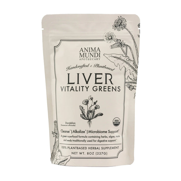 Anima Mundi LIVER VITALITY Greens | Daily Green Detoxifier - Radiant Beauty