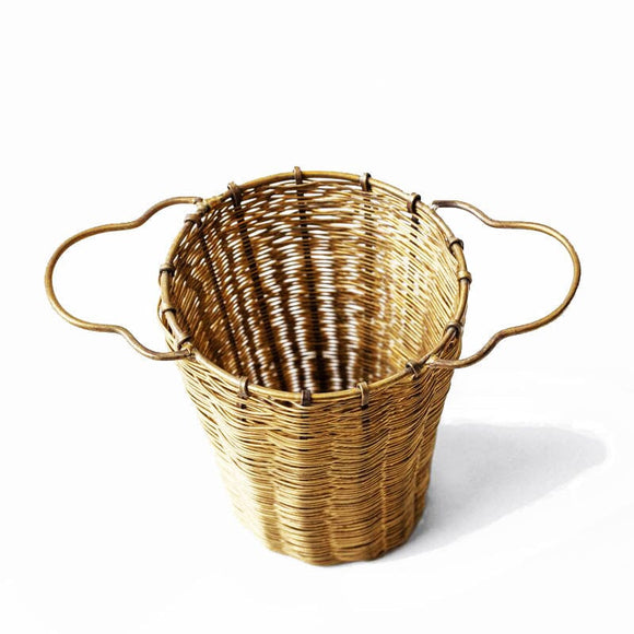 Anima Mundi Woven Brass | Large Tea Strainer - Radiant Beauty
