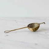 Anima Mundi WOVEN BRASS | Tea Strainer with handle - Radiant Beauty