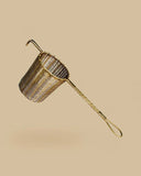 Anima Mundi WOVEN BRASS | Tea Strainer with handle - Radiant Beauty