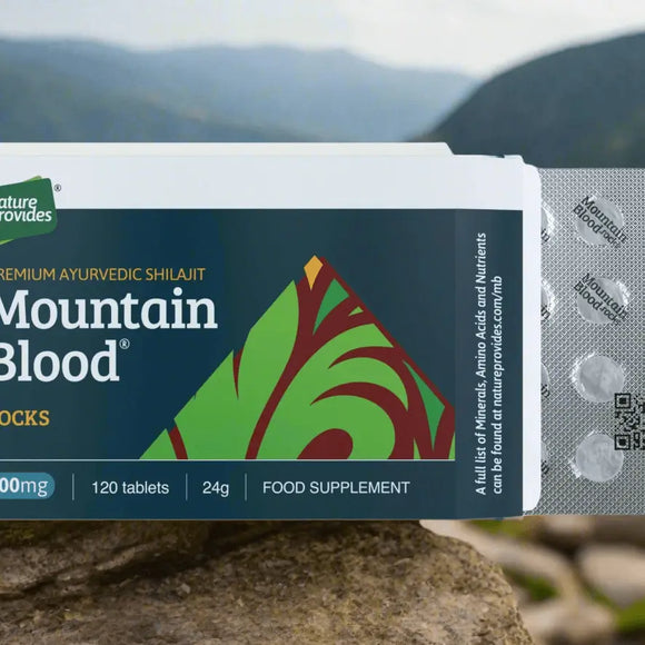 Nature Provides Mountain Blood® Rocks - Premium Ayurvedic Shilajit