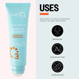 PurO3 Ozonated Jojoba Roll-On Deodorant | Orange & Bergamot