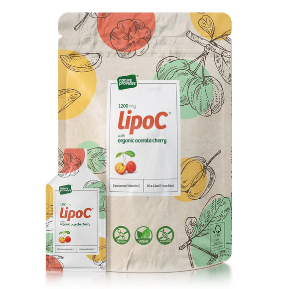 LipoC® 1200mg Liposomal Vitamin C sachets