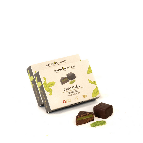 Naturkostbar Matcha Pralines