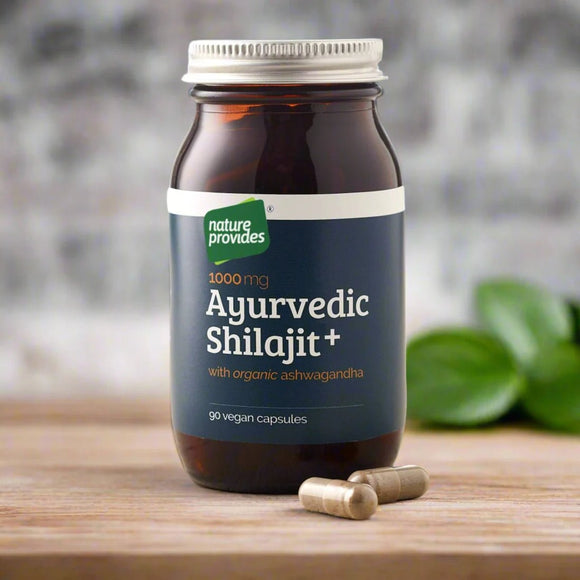 Nature Provides Ayurvedic Shilajit and Ashwagandha - Radiant Beauty