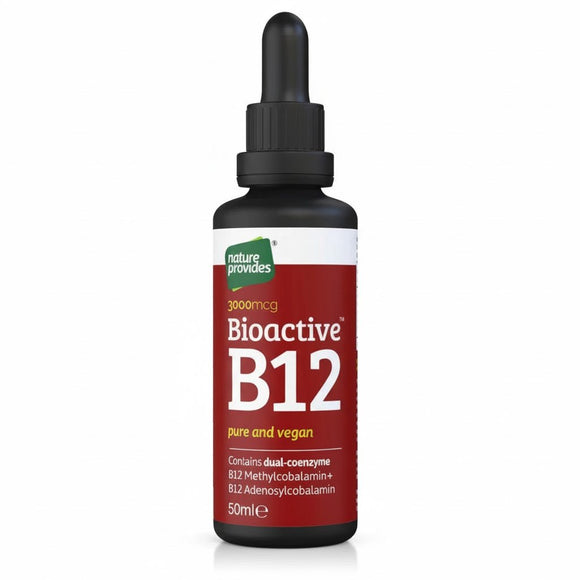 Nature Provides Liquid Vitamin B12 | High dosage | Methylcobalamin and Adenosylcobalamin - Radiant Beauty