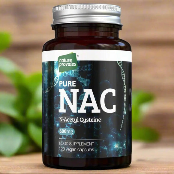 Nature Provides NAC N - Acetyl Cysteine | 100% Pure - Radiant Beauty