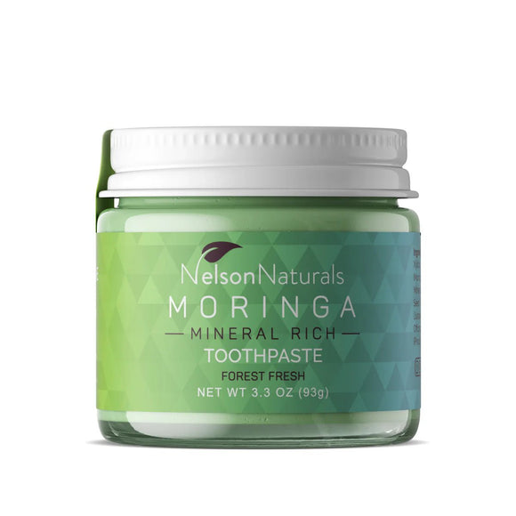 Nelson Naturals Moringa Mineral Rich Toothpaste - Baking Soda free - Radiant Beauty
