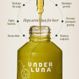 UNDER LUNA Hop Infused Hair Growth Serum - Radiant Beauty
