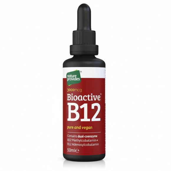 Nature Provides Liquid Vitamin B12 | High dosage | Methylcobalamin and Adenosylcobalamin