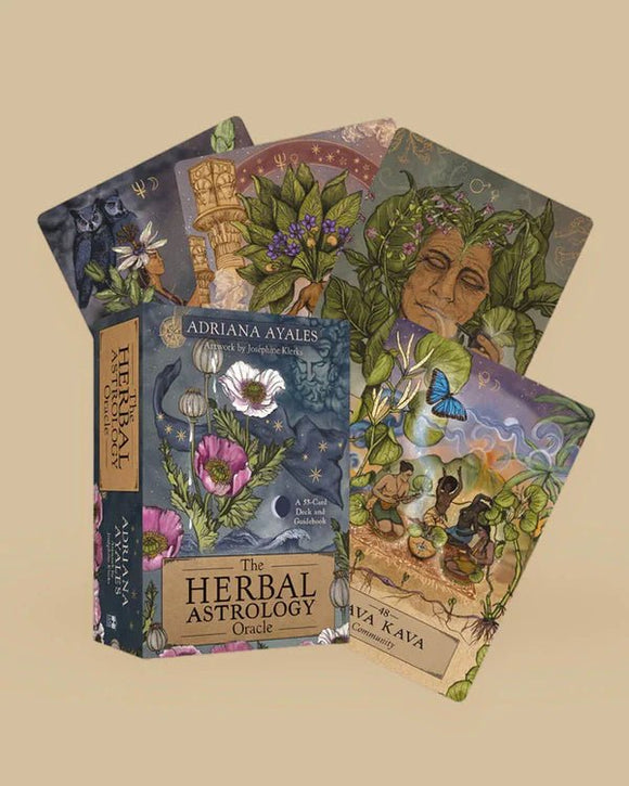 Anima Mundi HERBAL ASTROLOGY Oracle | 55 - Card Deck + Guidebook - Radiant Beauty
