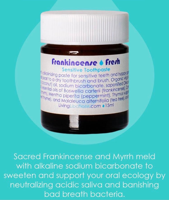 Frankincense Fresh Toothpaste - Sensitive Teeth