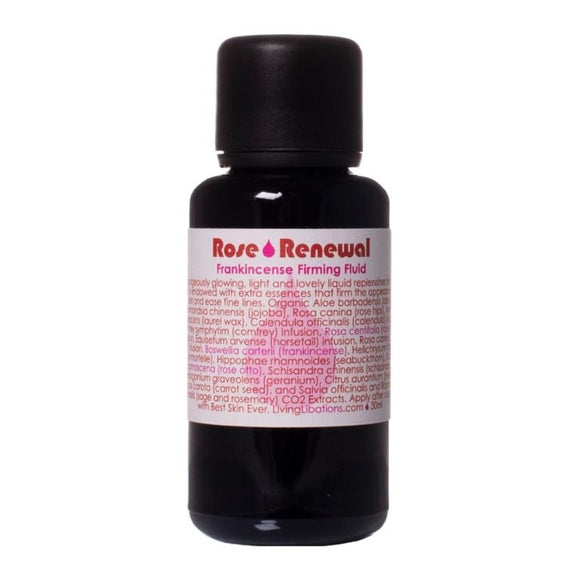 Living Libations® Rose Renewal Frankincense Firming Fluid - Radiant Beauty